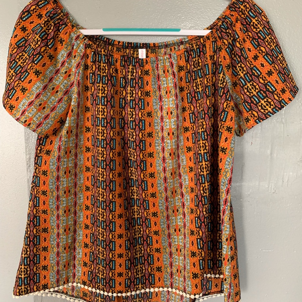 Off shoulder blouse